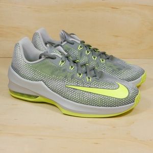 NEW Nike Air Max Infuriate Grey Yellow Shoes